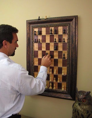 Vertical Chess Boards for Sale